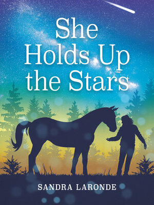 cover image of She Holds Up the Stars